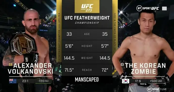 The Tale of the Tape in the UFC: All You Need to Know