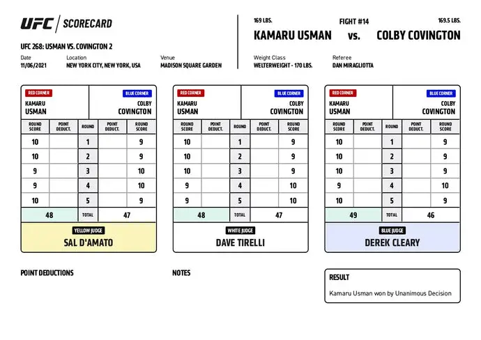 What Does Dec Mean in the UFC? | Easily Explained