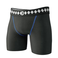 Load image into Gallery viewer, Diamond MMA Compression Shorts Jock Strap Athletic Cup Groin Protector System - Large | Athletic Supporters for Men with Cup for High Impact Sports | Compression Shorts w/ Built In Jockstrap with Cup
