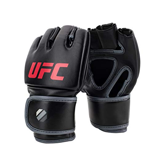 UFC 5 oz MMA Martial Arts Training Gloves, Black, Large/X-Large