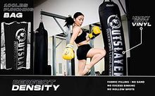Load image into Gallery viewer, Outslayer Filled Punching Bag Boxing Training Practice MMA Heavy Bag 100 Pound Made in USA (Black)
